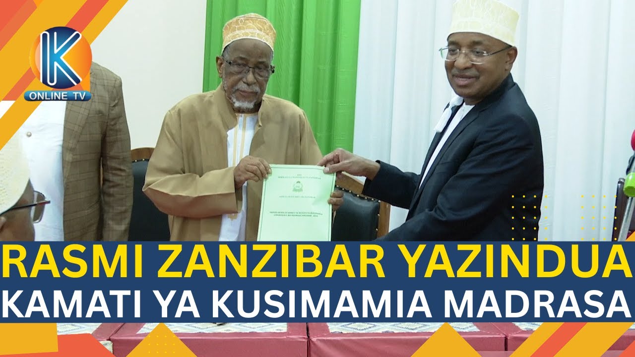 HABARI NJEMA! RAIS MWINYI AZINDUA RASMI KAMATI YA KUSIMAMIA MADRASA ZA QUR'AN ZANZIBAR