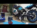 Change oil on 2008 BMW K1200S