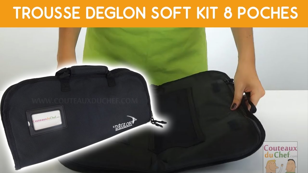 Trousse vide 8 poches Deglon Soft Kit-Trousse rangement souple DEGLON