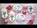 Learn to create Beautiful MOTHER'S DAY FLORAL Cookie Set