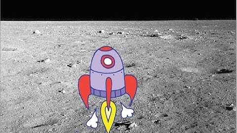 Landing of Spaceship on moon in Scratch | Scratch Tutorial