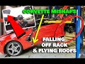 C8 CORVETTE FALLS OFF RACK at DEALER & OTHER CORVETTE MISHAPS