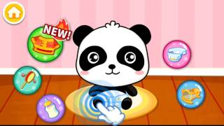 Playing Baby Panda/ Игра уход за пандой