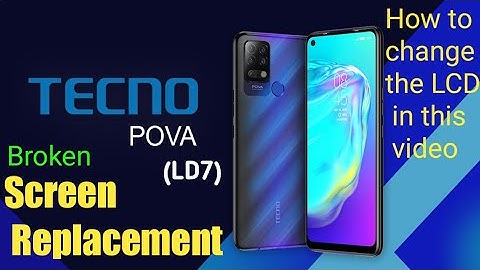 Tecno Pova Screen  Replacement || How To Change Display Tecno Pova (LD7)