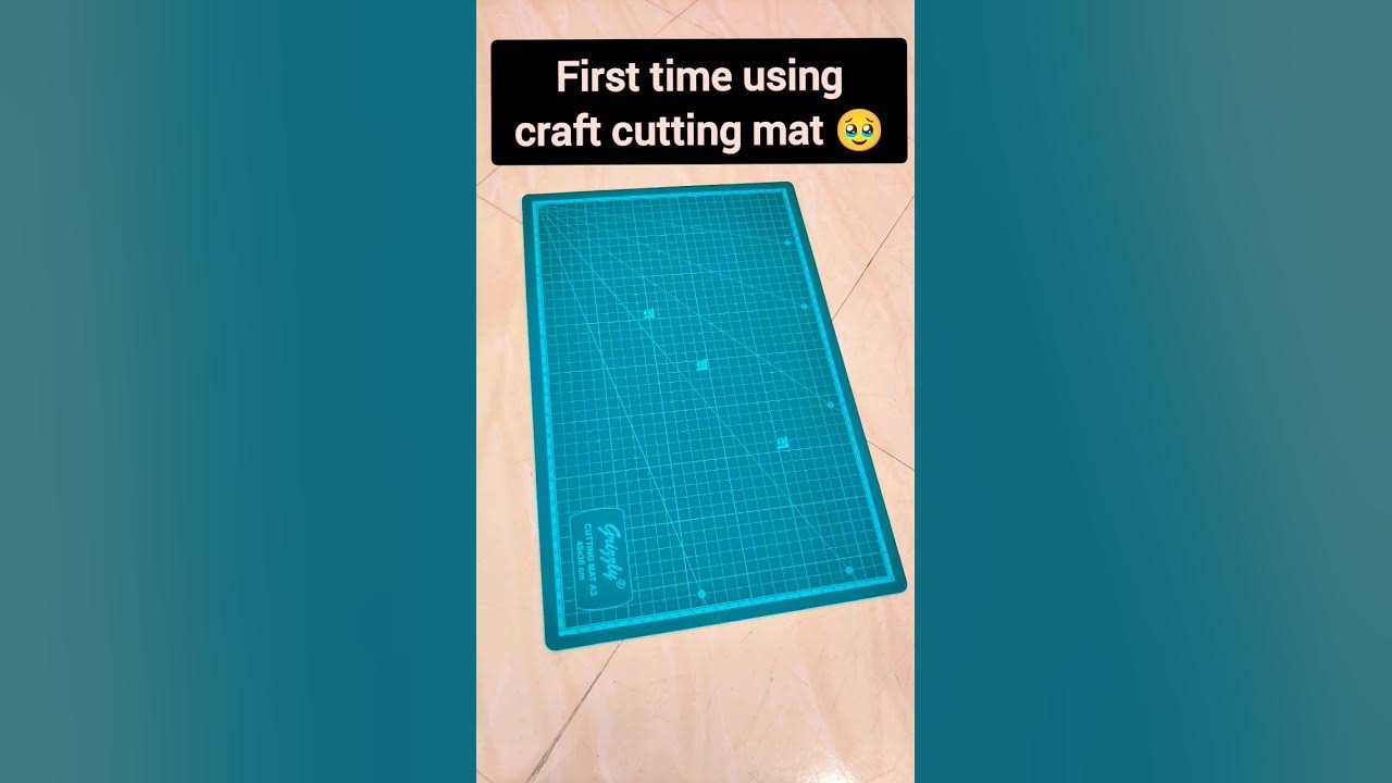 Trying Craft Cutting mat for the first time! 😲 #shorts 