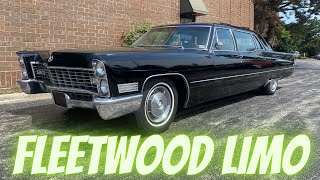 1967 Cadillac Fleetwood 75  Limousine  SOLD