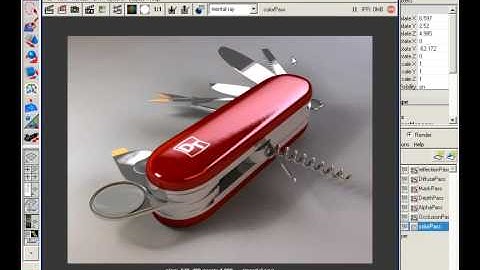 Maya mental ray 3d rendering technique #1
