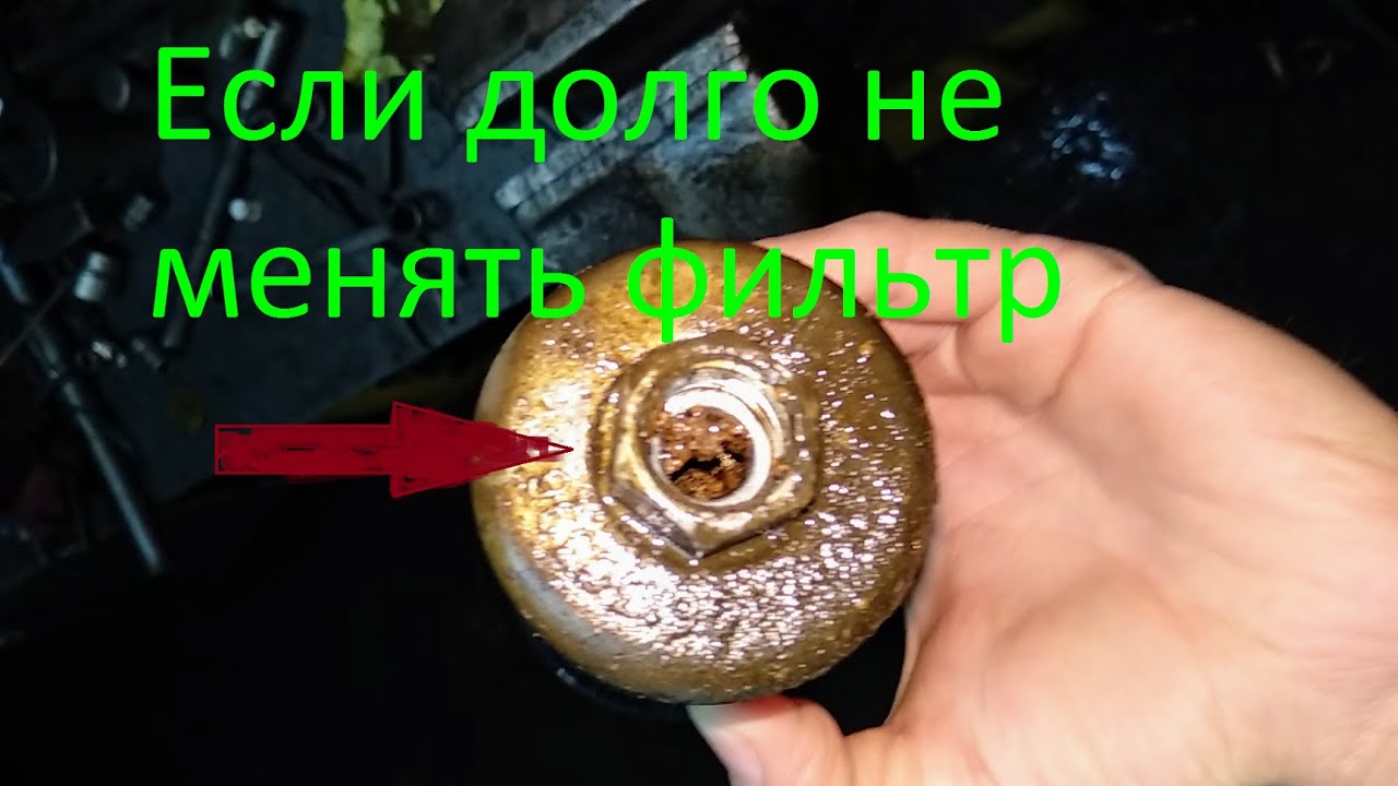 Состояние фильтра и проблемы работы двигателя. Замена топливного ...