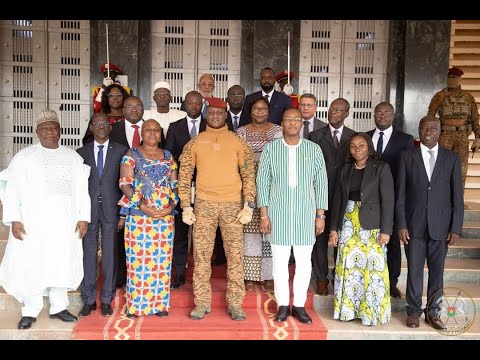 Des ministres de l'OAPI encouragent le Capitaine Ibrahim Traoré