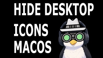 Hide Desktop Icons The Good Way #mac