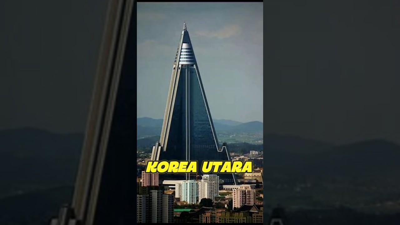 Hotel Ryugyong: Gedung 105 Lantai yang Terbengkalai di Korea Utara