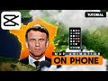MAP ANIMATION In CAPCUT Mobile (EASY + BEGINNER FRIENDLY) 