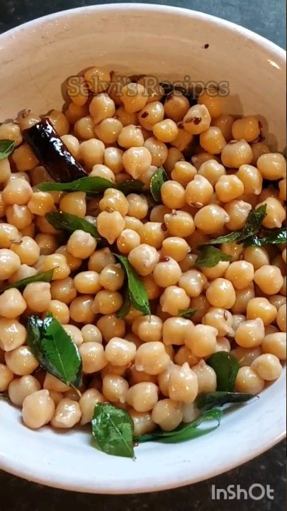 Simple Chickpeas Sundal Recipe in Tamil