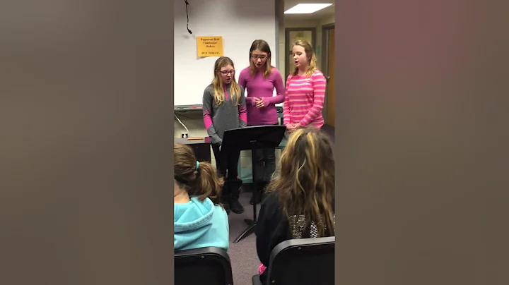 Olive,Allison, and Chyenne sing "Lay Me Down"