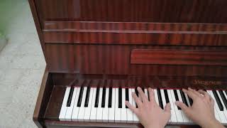 Video thumbnail of "Kanye West - Devil in a New Dress (piano cover)"