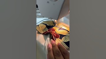 DIY a bucket hat with ties? #upcycling #diy #sewing