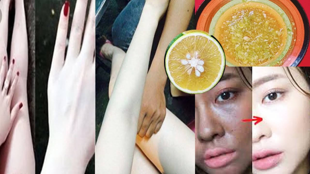 Full Body Whitening Scrub At Home ស្ក្រាប់ស្បែកសលឿន Get Fair Spotless