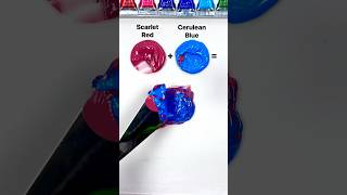 Unexpected color recipes (new edition) colormixing paintmixing satisfyingart tappingsounds