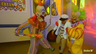 [4K] Killer Klowns Zone - Halloween Horror Nights 2018 - Florida