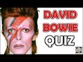 David Bowie Quiz