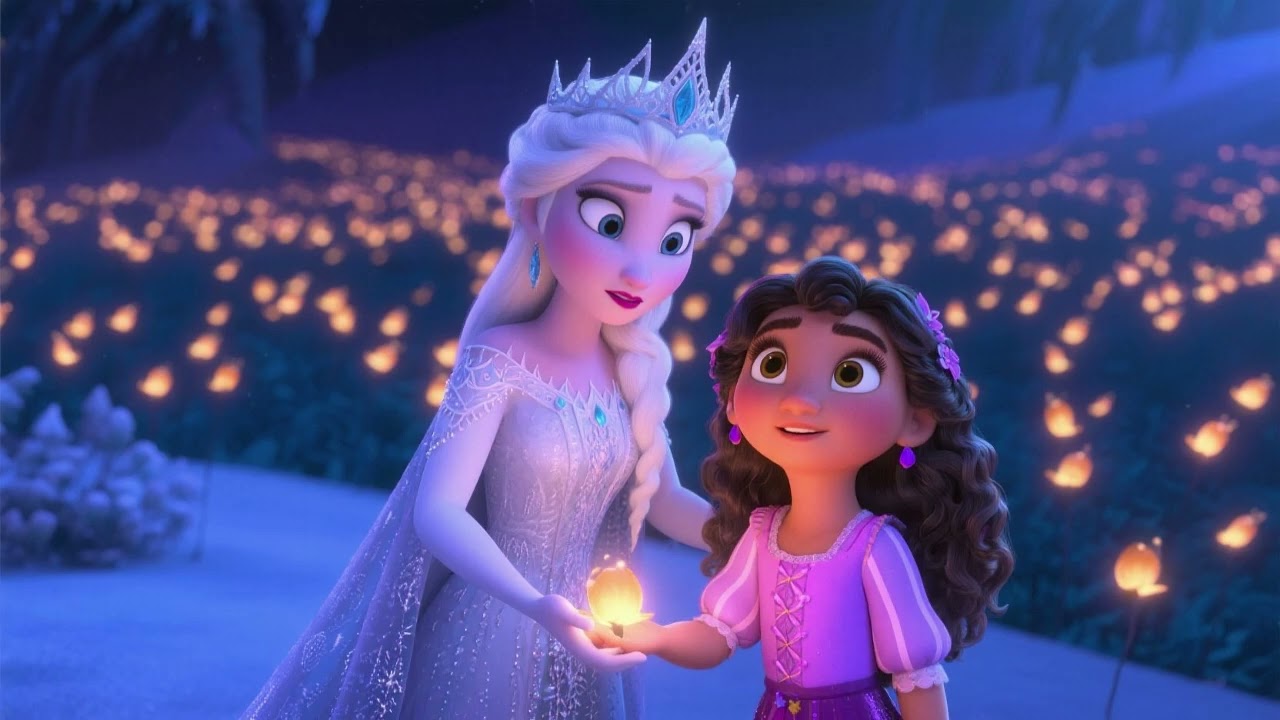 Glow of Winter Fireflies | Elsa & Daughter Magical Song