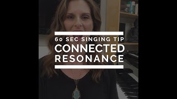 60 Second Singing Tip: Finding Connected Resonance | Arden Kaywin Vocal Studio