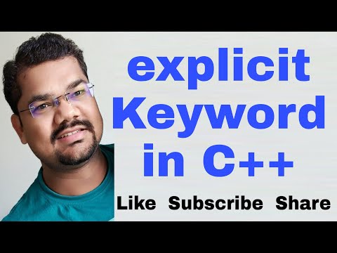 explicit Keyword in