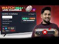 Watch 364 FREE Live Channels On Google TV ब न Set Top Box Satellite TV Setup In Google TV