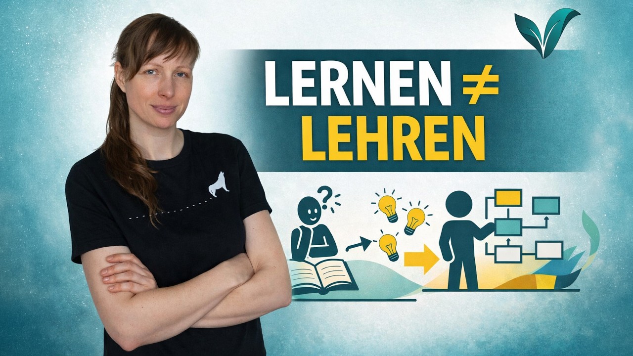 Es reicht nicht, Lernen zu verstehen, um Wissen wirksam zu vermitteln - 0072