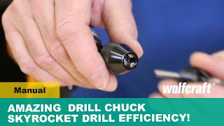 Amazing Quick-Release Drill Chuck - Skyrocket Your Drilling Efficiency!