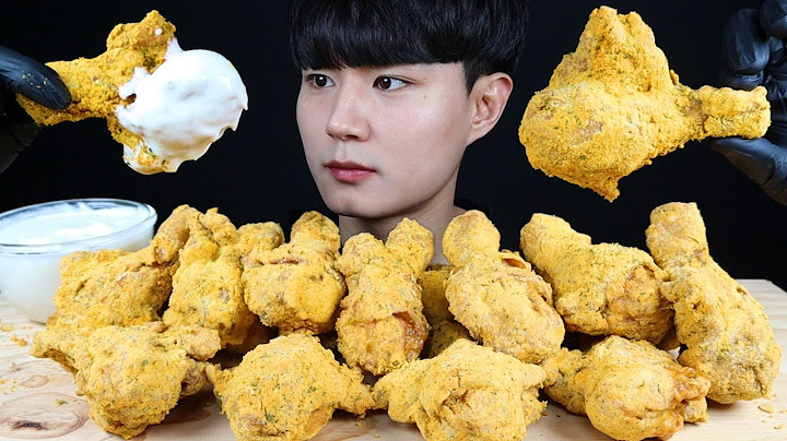 BHC 뿌링클닭다리치킨 리얼사운드 먹방ASMR MUKBANG Sweet Chicken スイートチキン Ayam manis ไก่หวาน Gà ngọt eating sounds