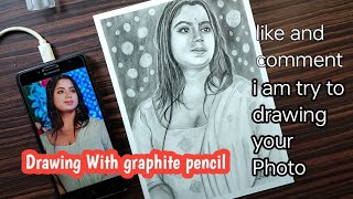 Drawing a Face Oder this Photo | drawing charcoal pencil screenshot 5