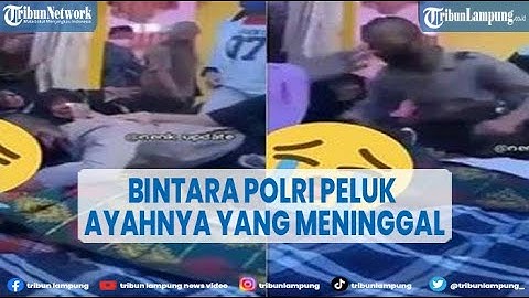 Viral Bintara Polri Peluk Ayahnya yang Meninggal Dunia setelah Lulus Tes Polisi