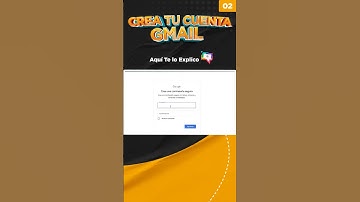 Cómo crear un correo de GMAIL