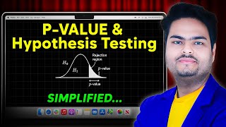P Value and Hypothesis Testing Simplified|P-value and Hypothesis testing concepts in Statistics