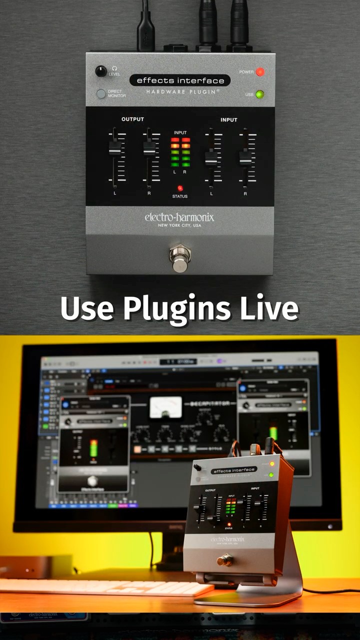 Use Plugins Live | Effects Interface Hardware Plugin - YouTube