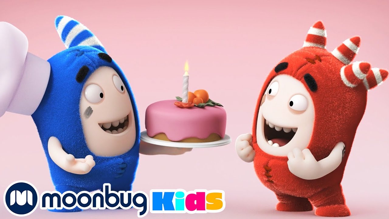 ⁣@OddbodsFrancais - Le Gâteau | Moonbug Kids - Dessin Animé En Francais