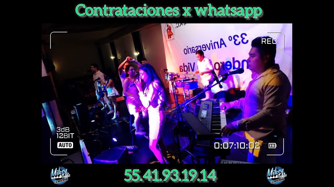 El mejor grupo versatil para tus fiestas Mik3yt3kla y la nueva mision.