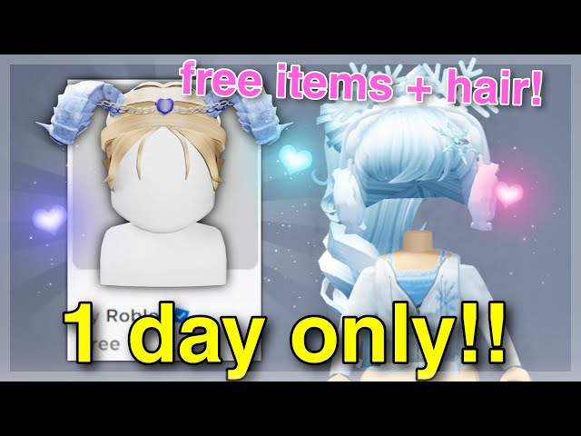 HURRY* FREE HAIR AND FREE ITEMS NOW IN ROBLOX 2023 🥰😍 - BiliBili