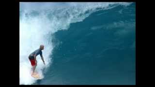 Wayne Kelly surfing at Pipeline, Backdoor and Sunset Resimi