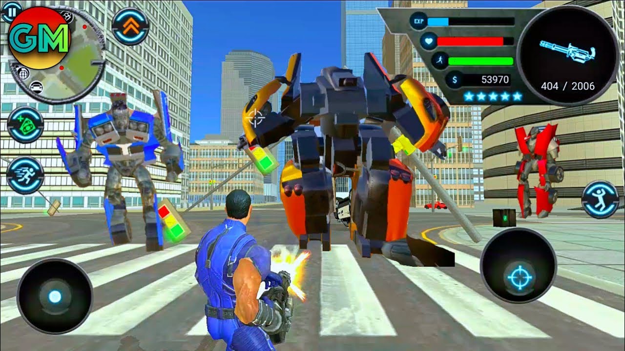 Rope Hero Revolution 12 by Naxeex LLC Android GamePlay FHD YouTube