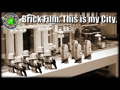 Lego War for the Lego City. This is my City. Lego Stop Motion Animation. | ALEXSPLANET