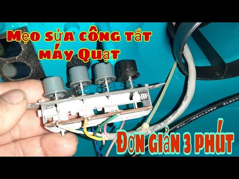 Video: Làm thế nào để bạn sửa chữa một công tắc nút nhấn?