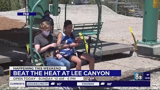 Beat the heat at Lee Canyon