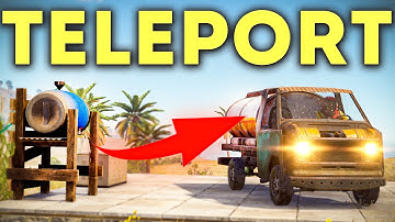 RUST how to teleport resources bug/glitch