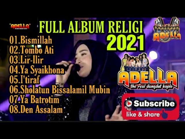Adella Terbaru 2021 Full Album Religi//Tombo Ati//Ya Syaikhona//I'tiraf//Lir-ilir.. class=