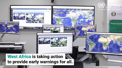 ECOWAS supports Early Warnings For All with a new disaster operations centre