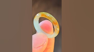 Nhẫn cẩm thạch đẹp Hoàng Huyết đỏ cam vàng jade A ngọc vip chất lượng ,cẩm thạch Myanmar GMT JADE