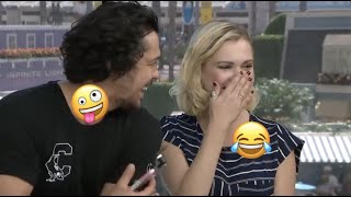 bob &amp; eliza | &quot;you make me laugh, which is good&quot; (basically, bob making eliza laugh) (silly humor)