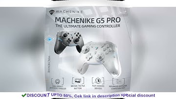 Machenike Gamepad Wireless Gaming Controller G5 Pro Elite Hall Trigger Joystick Mecha-Tactile Button